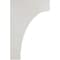 Ekena Millwork 3 1/2"W x 8"D x 12"H Clarksville Wood Vintage Decor Bracket, Chalk Dust White BKTWD04X08X12CVWH - alternate 3